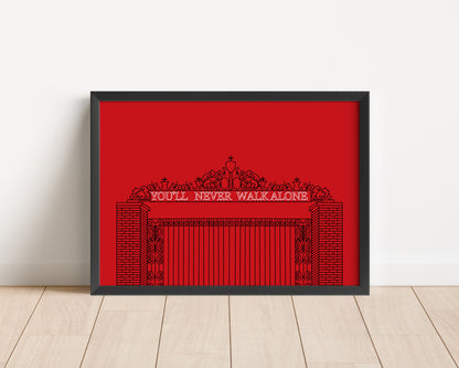 Shankly Gates: You'll Never Walk Alone