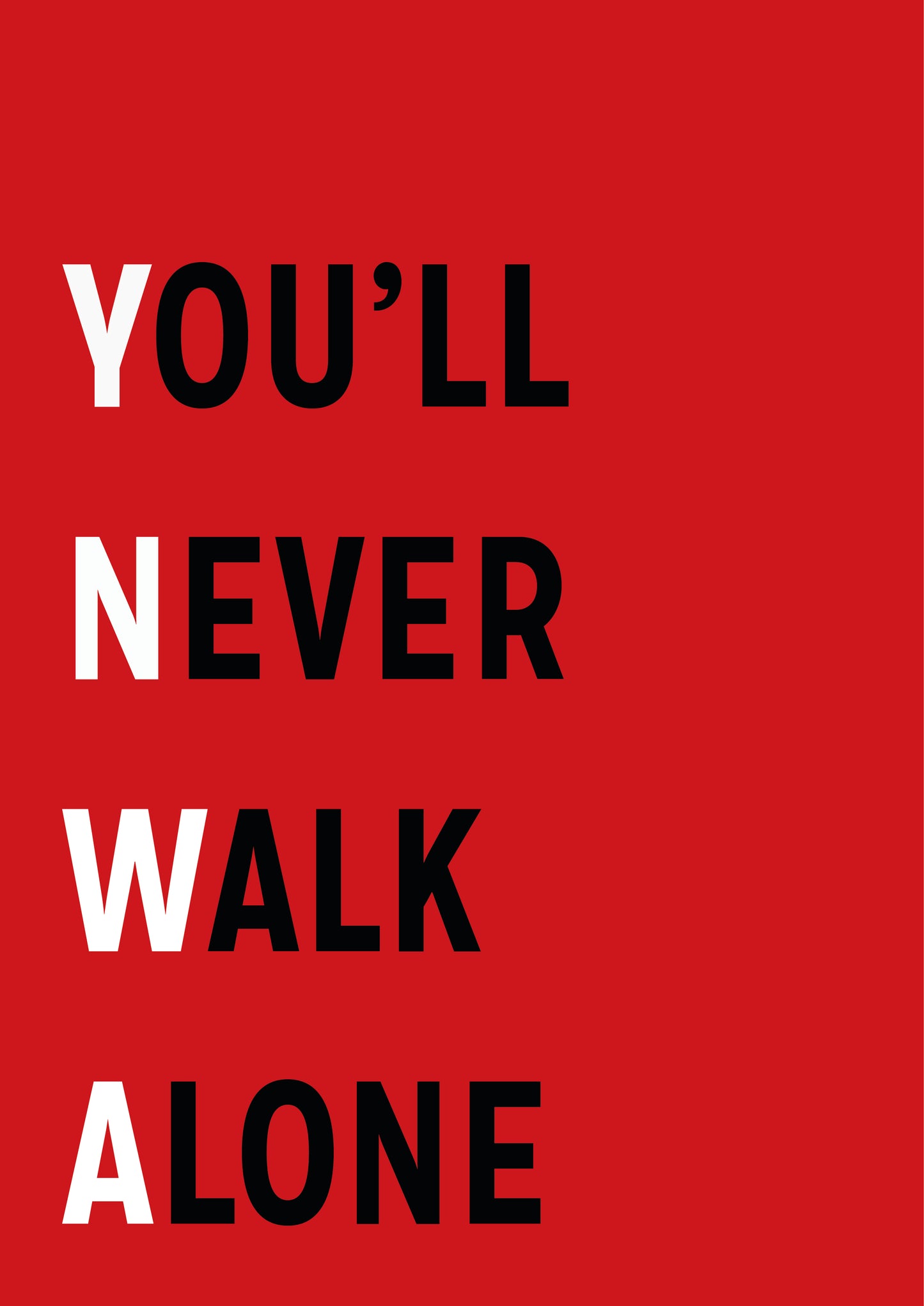 YNWA: You'll Never Walk Alone
